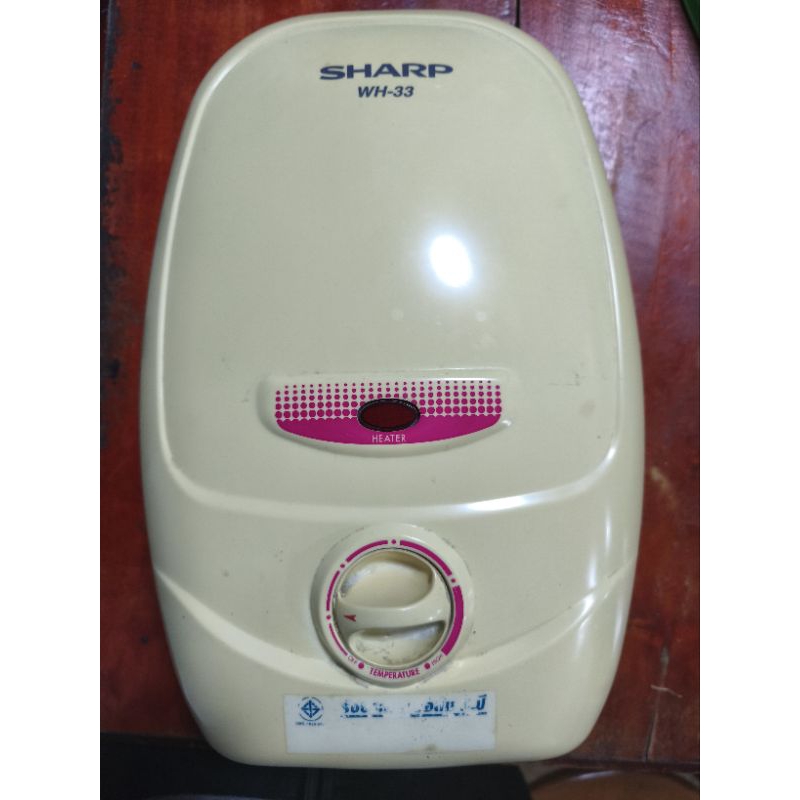 ขายเป็นนอะไหล่ เครื่องทำน้ำอุ่น sharp wh-33