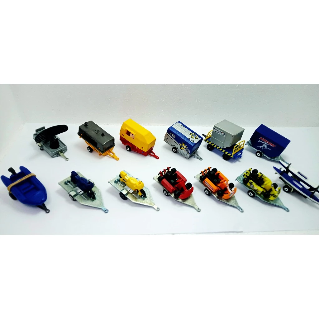 โมเดลรถ มาจอเร็ท Majorette majorette truck trailer พ่วง