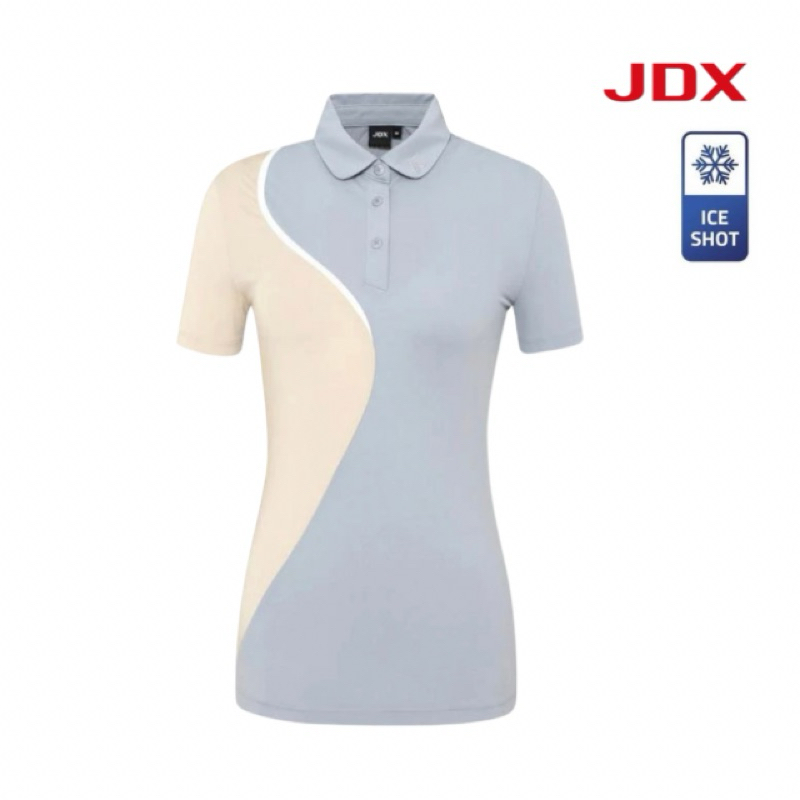 JDX Golf เสื้อกอล์ฟผู้หญิงแขนสั้น ICE SHOT
