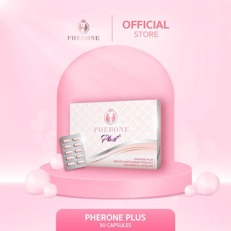 Pherone Plus (30 แคปซูล) 1 กล่องใหญ่
