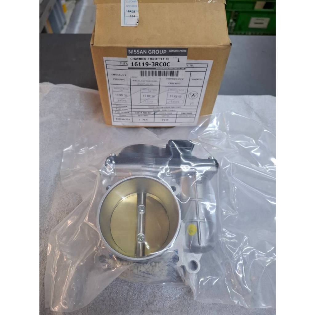 ชุดลิ้นควบคุมความเร็ว NISSAN SLYPHY B17, เครื่อง MR18DE 16119-3RC0C CHAMBER-THROTTLE B17,MR18DE THI,