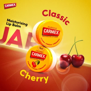คาร์เม็กซ์ ลิปบาล์ม เชอร์รี่ (แบบตลับ) CARMEX LIPBALM CHERRY JAR SPF15