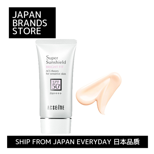 [ส่งตรงจากญี่ปุ่น]Acseine Super Sun Shield Bright Fit Spf50+・Pa++++ (โลชั่นกันแดด) 40G/จัดส่งจากญี่ป