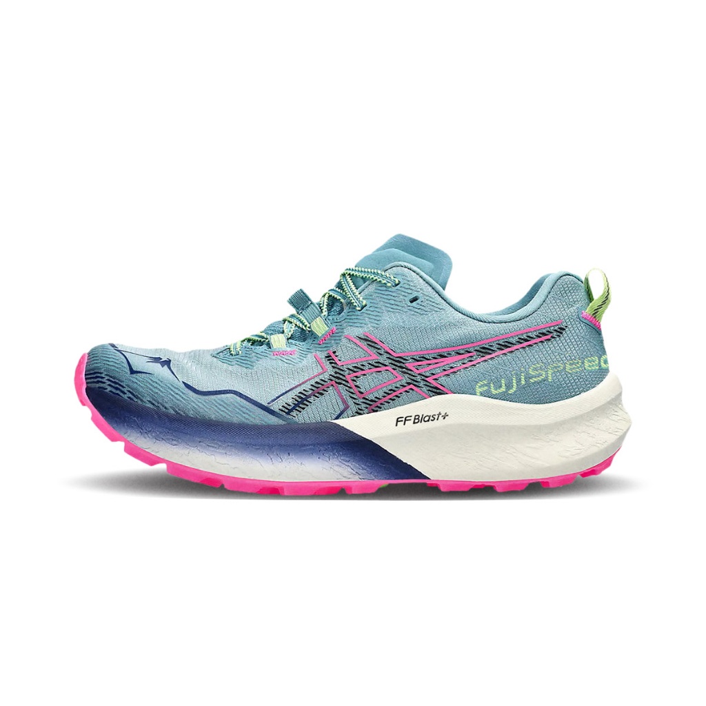 ASICS W FUJISPEED 2 - GRIS BLUE/BLACK รองเท้าวิ่ง ผู้หญิง เอสิคส์ FUJISPEED 2 สีฟ้า