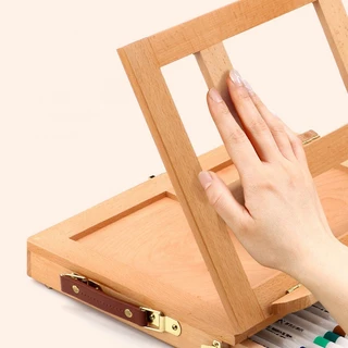COD ขาตั้งวาดรูป พร้อมลิ้นชัก ไม้บีช Beech wood ขาตั้งวาดรูปขาตั้งรูปภาพ ขาตั้งวาดภาพ ขาตั้งวาดรูป