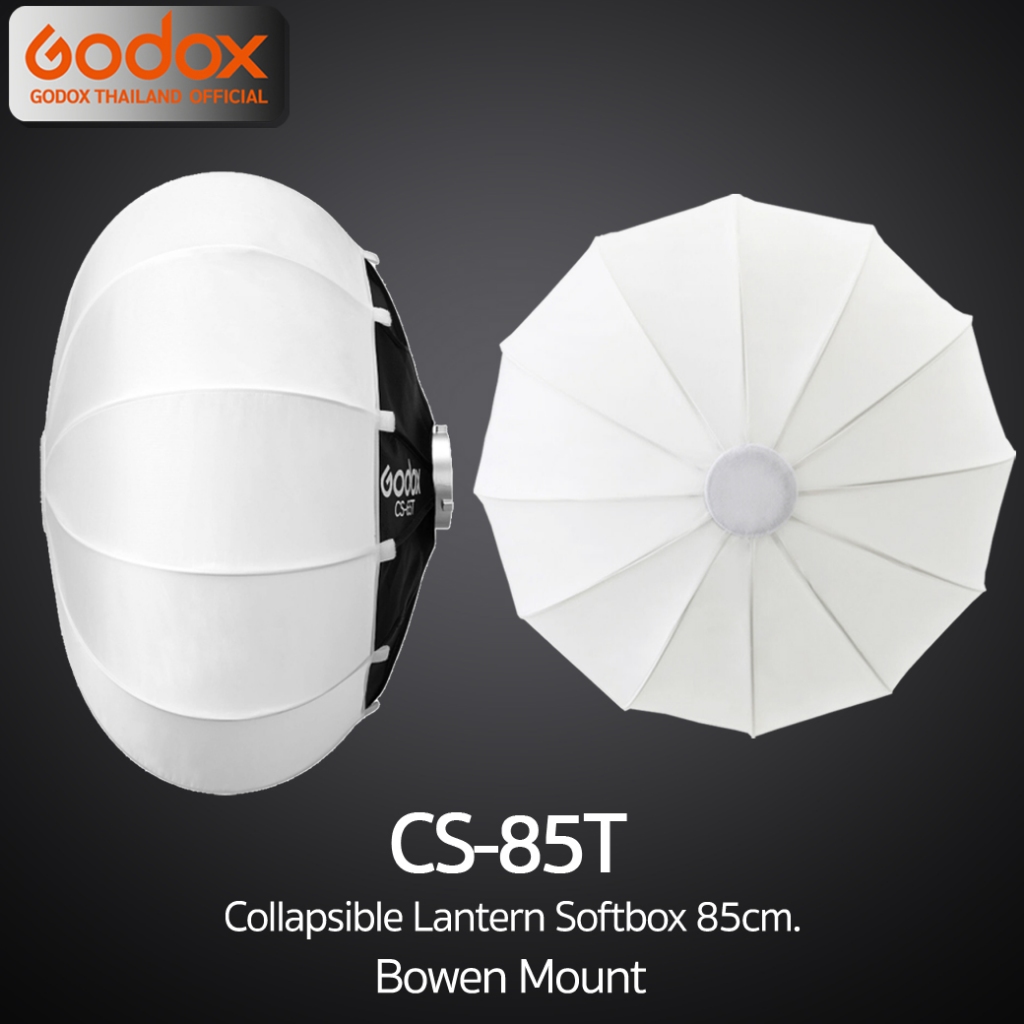Godox Softbox CS-85T Collapsible Lantern Softbox 85 cm. - Bowen Mount / Godox Thailand