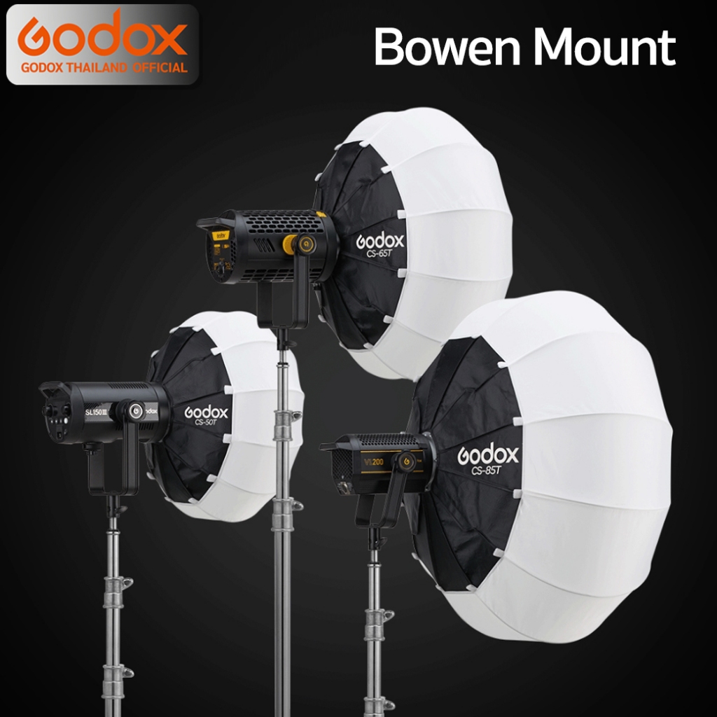 Godox Softbox CS-85T Collapsible Lantern Softbox 85 cm. - Bowen Mount / Godox Thailand