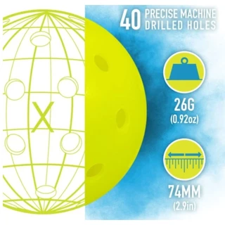 Franklin X-40 Performance Outdoor Ball(3Balls) with Franklin packaging
