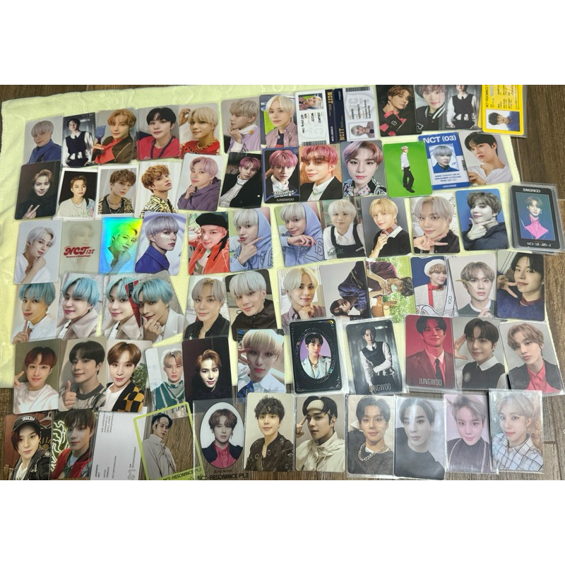 พร้อมส่ง การ์ด NCT เอ็นซีที จองอู ของแท้ทุกใบ! JUNGWOO CARD