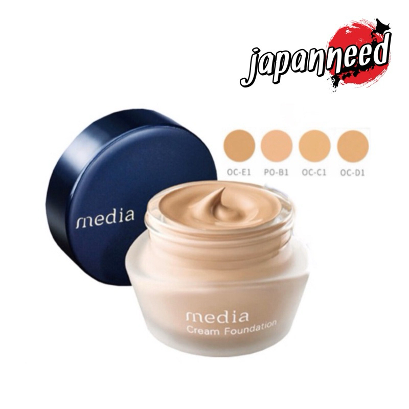 💄[แท้🇯🇵💯] Kanebo Media Cream Foundation spf17+ คาเนโบะ มีเดีย ครีมรองพื้น จากญี่ปุ่น