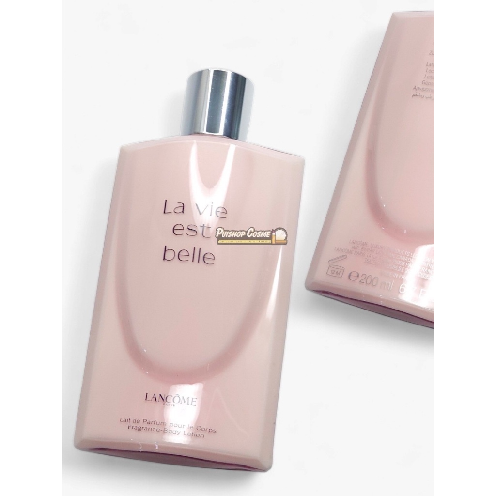 ป้ายไทย -Lancome La vie est belle Perfum Body Lotion 200mlโลชั่นน้ำหอม(noboxแยกจากset)