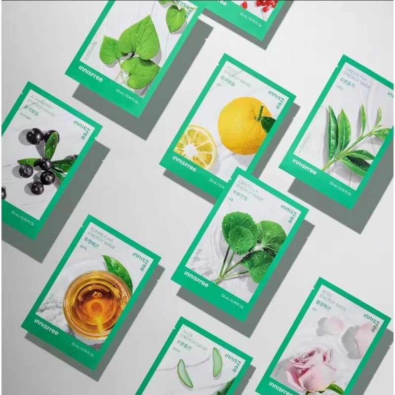 ฉลากไทยแท้ 100%) mask sheet innisfree