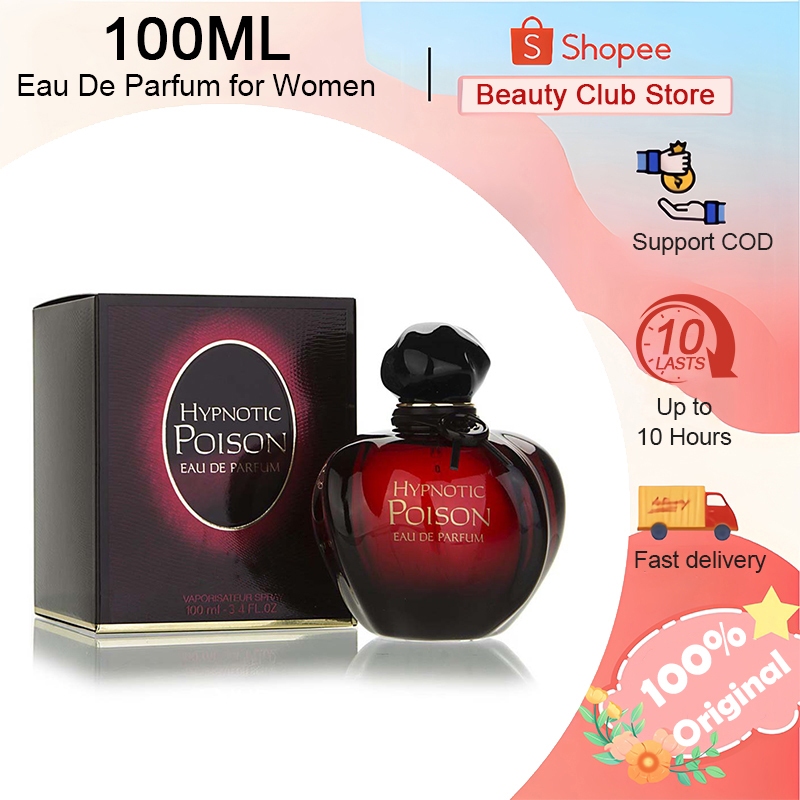 ของแท้100% D1OR Hypnotic Poison Eau de Parfum for Women Spray 100ml น้ำหอมผู้หญิง Gourmand and Musky Notes
