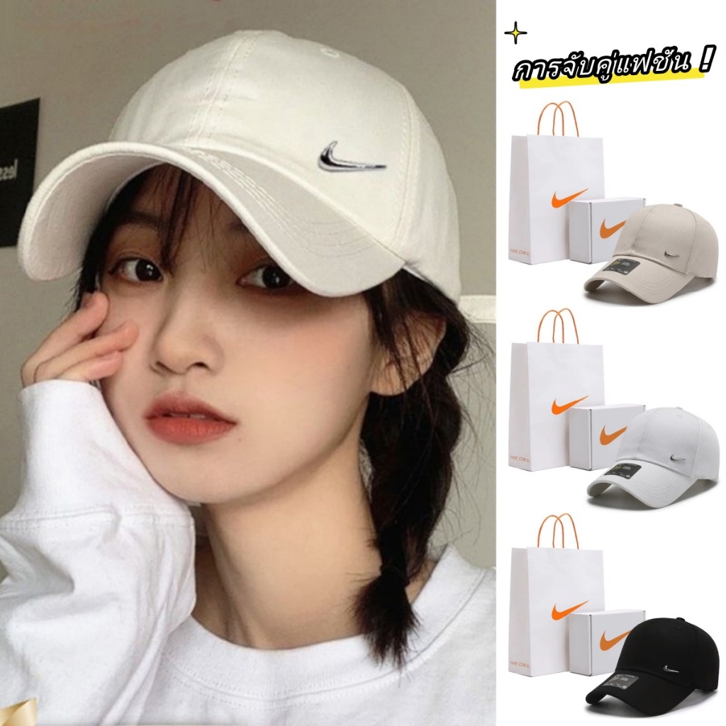 New หมวกแก๊ปเบสบอล ใส่ได้ทั้งหญิงและชาย สีพื้น มินิมอล แฟชั่น ปรับขนาดได้ หมวกแฟชั่น หมวกกันแดด กันแดด สไตล์เกาหลี