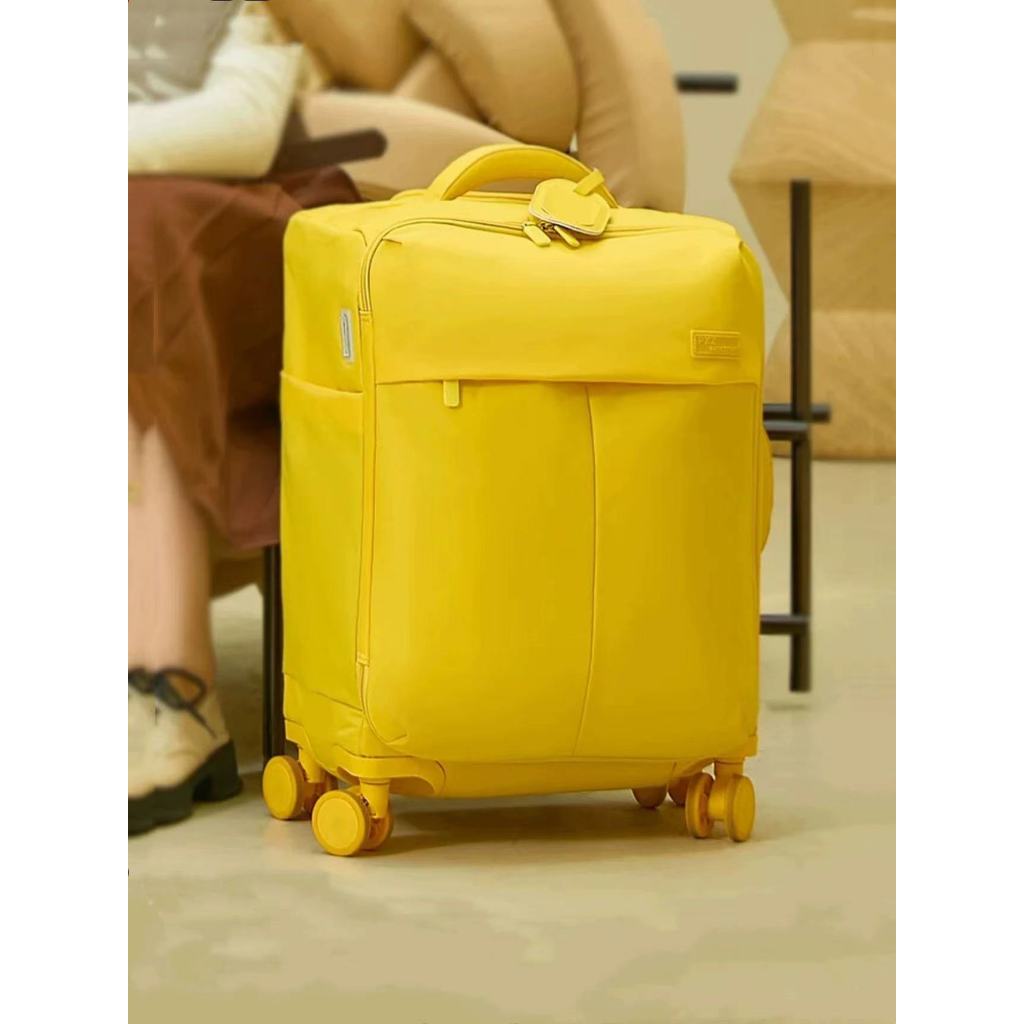 BAGOO น้ําหนักเบาพิเศษ กระเป๋าเดินทาง 20 นิ้ว ขนาดเล็ก  กันน้ำ  ผ้าออกซ์ฟอร์ด กระเป๋าเดินทางรถเข็น ทนทานต่อสิ่งสกปรก
