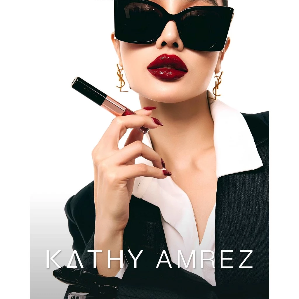 ลิปดูโอ จูบไม่หลุด KATHY AMREZ LIP DUO MATTE & SHINE FIX thumbnail 9