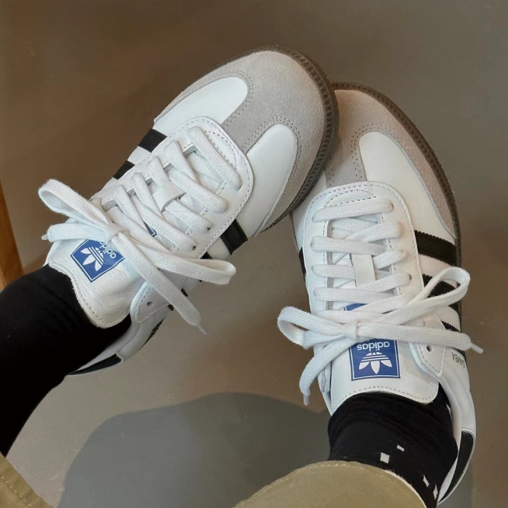 🍒 (ของแท้ 100 % ) adidas originals Samba OG B75806 สีขาว