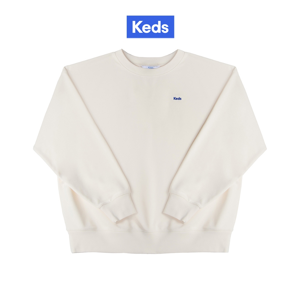 KEDS เสื้อวอร์ม รุ่น KEDS SWEATSHIRT สีครีม ( F24APT03010 )