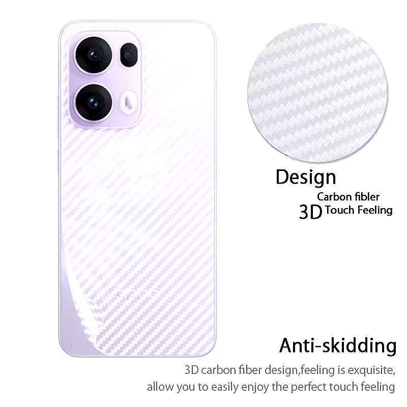 OPPO Reno 13 Pro(พร้อมส่งในไทย)ฟิล์มหลังลายเคฟล่าOPPO Reno13 5G/OPPO Reno13 Pro 5Gตรงรุ่น