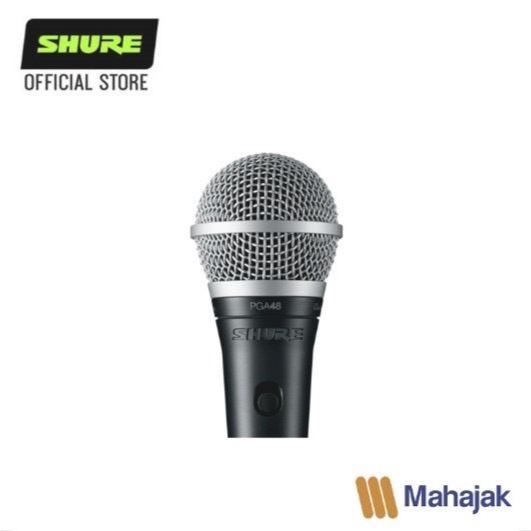 SHURE PGA48-QTR Wired Microphone (มีสายแถม)