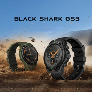 Black Shark GS3 สมาร์ทวอทช์ นาฬิกา Smartwatch GPS โทรออกได้ กันน้ำ 5ATM & IP69K -1Y