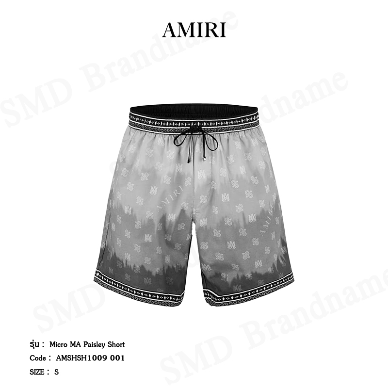 Amiri กางเกงขาสั้นผู้ชาย รุ่น Micro MA Paisley Short Code: AMSHSH1009 001