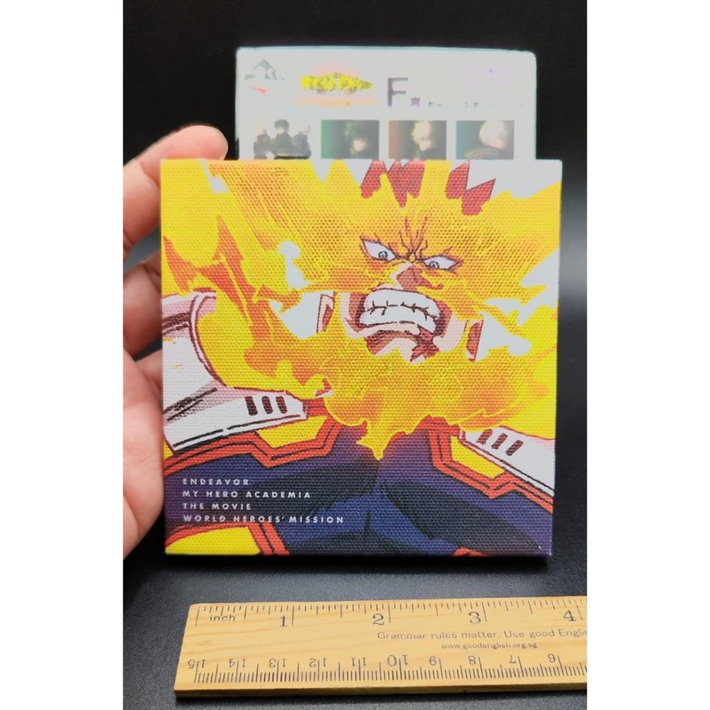 My Hero Academia Canvas Board - Endeavor - Artwork Panel Board Canvas Picture Cute มายฮีโร่อะคาเดเมี