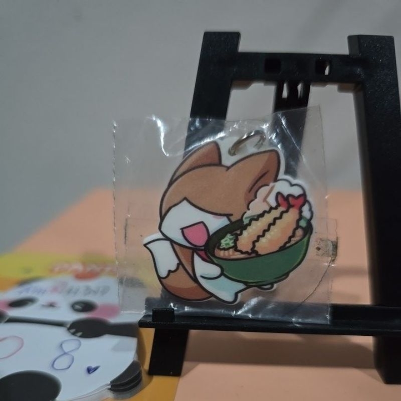 🇹🇭 Kura Sushi Sushi Pet Inari-san Bikkurapon Sign Charm ลังญี่ปุ่น🇯🇵