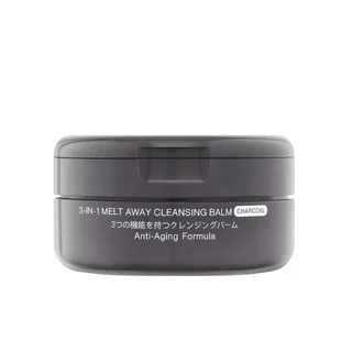 MizuMi 3-In-1 Melt Away Cleansing Balm Charcoal 60ml คลีนซิ่งบาล์มสูตรชาร์โคล ล้างเมคอัพกันน้ำ ลดโอกาสเกิดสิว