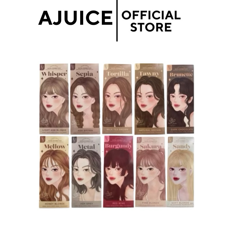 เคลียสต้อกล็อตใหม่🩵ยาย้อมผม สีย้อมผมออแกนิคkota