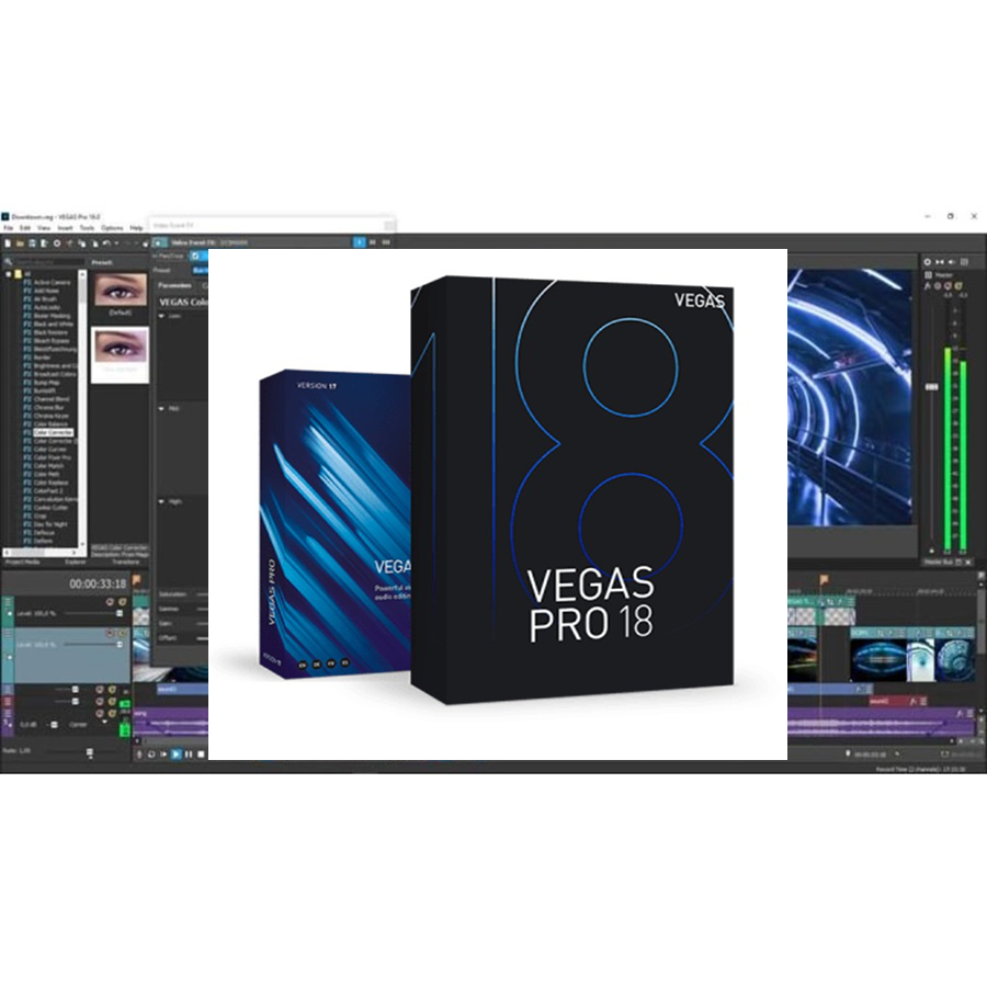 โปรแกรมตัดต่อวีดีโอมืออาชีพ VEGAS Pro 18 Serial Key Crack AUTO Keygen Full