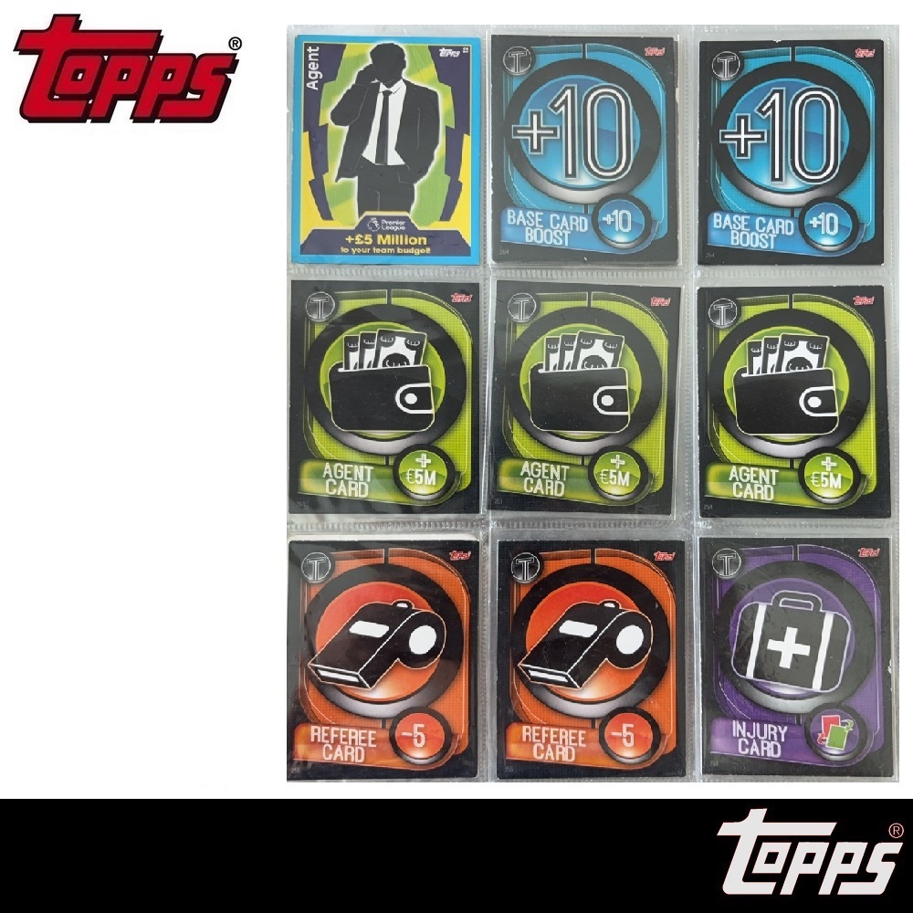 การ์ดฟุตบอล 9ใบ Agent card, Referee card แมตช์แอทแทค