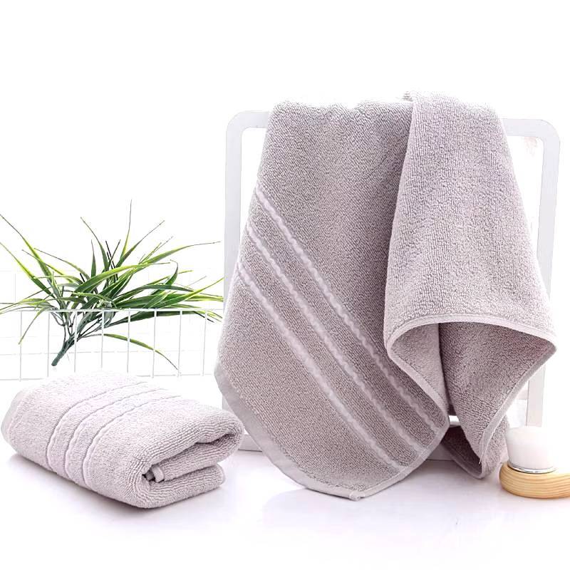 M2 ผ้าเช็ดตัว ขนาดใหญ่ เนื้อผ้าหนาอย่างดี cotton100%(70*140cm) - รูปที่ 2