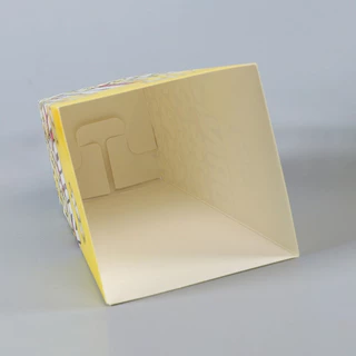 (แพ็ค 50 ใบ) กล่องใส่ป๊อปคอร์น POPCORN ขนาด 16*9*5.7 cm. พร้อมถุง OPP และลวดมัด #P180 กล่องขนม บรรจุภัณฑ์
