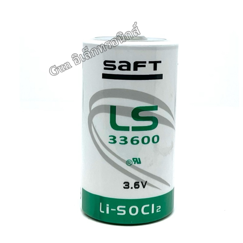 แบตเตอรี่LS33600 3.6vDSAFT LS33600 3.6V Dไซส์  พร้อมส่งในไทย