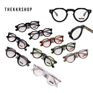 KKR EYEWEAR | CANAAN แว่นกรองแสงบลูออโต้แท้! สไตล์วินเทจ ทรงเรโทร ป้องกันแสงสีฟ้าแสงแดด [ เลนส์เปลี่ยนสี ] รุ่นA5411