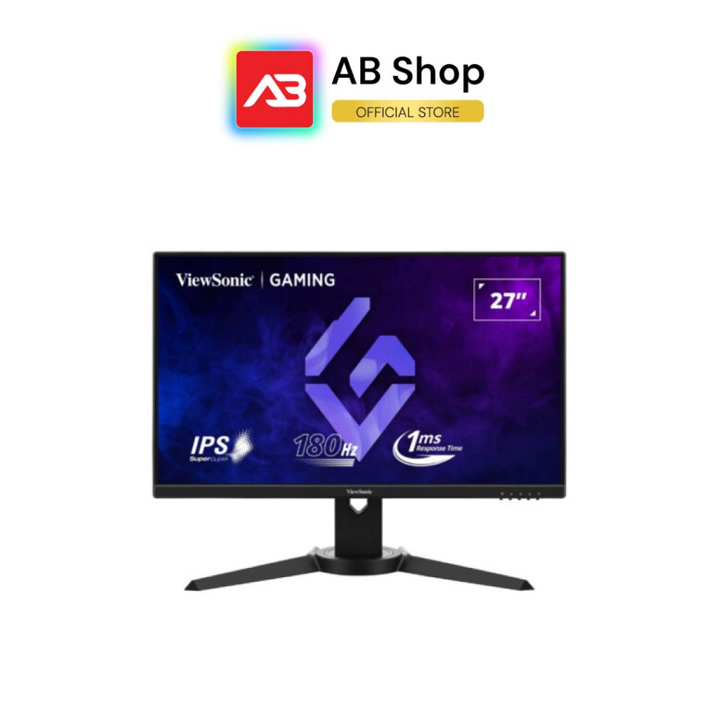 ViewSonic Gaming Monitor 27″ IPS FHD(1920×1080) 180Hz รุ่น XG2709