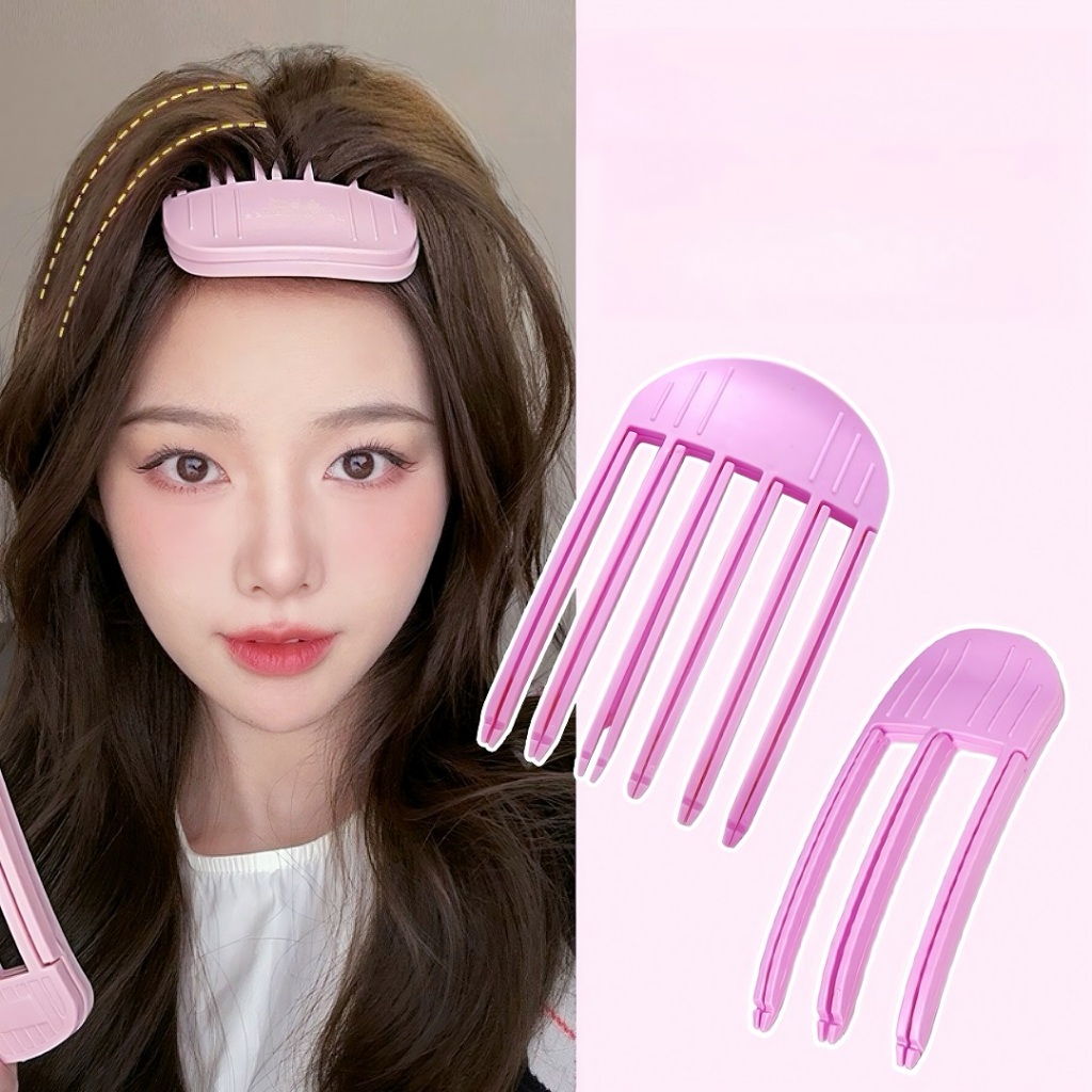 พร้อมส่งค่🇹🇭 ส้อมยกโคนผม ฟัน3ขี่/6 สไตล์เกาหลี ยกโคนผมง่ายๆใน 10 วินาที จัดทรงรากผม ทำให้ผมดูฟู - รูปที่ 2