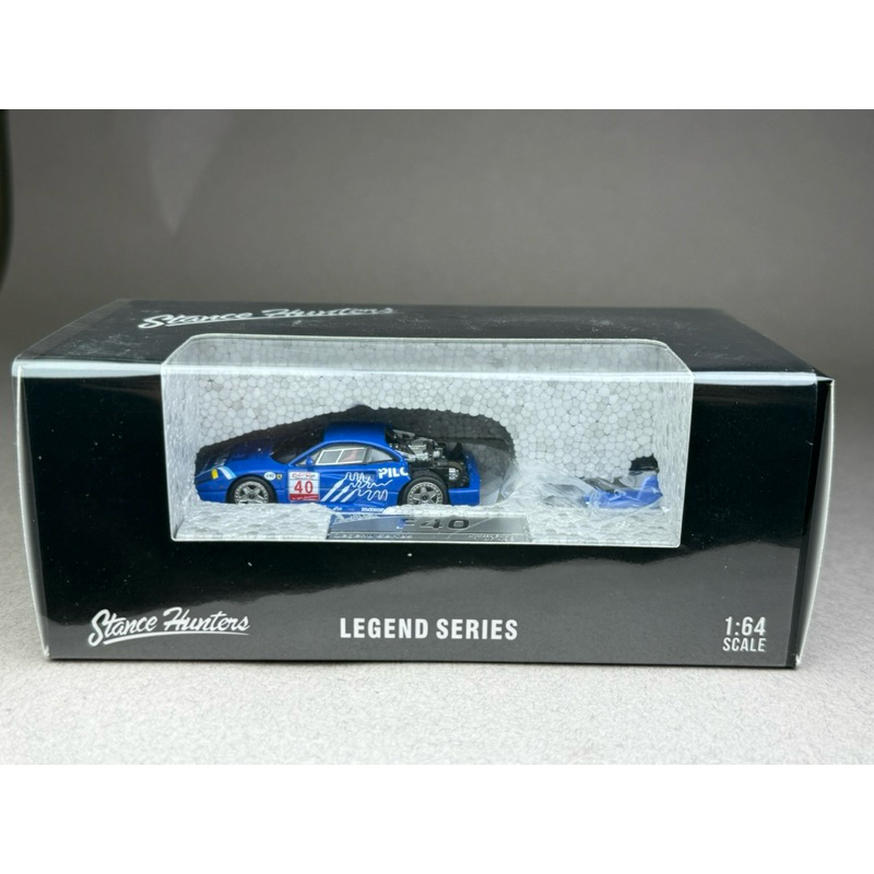 🔹Ferrari F40 LM ยกฝาท้ายได้ Scale 1:64 ยี่ห้อ Stance Hunters