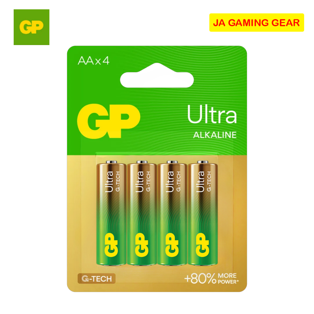 ถ่าน AA และ AAA GP Ultra Alkaline AAA / AA Batteries 1.5V ถ่านนาฬิกา