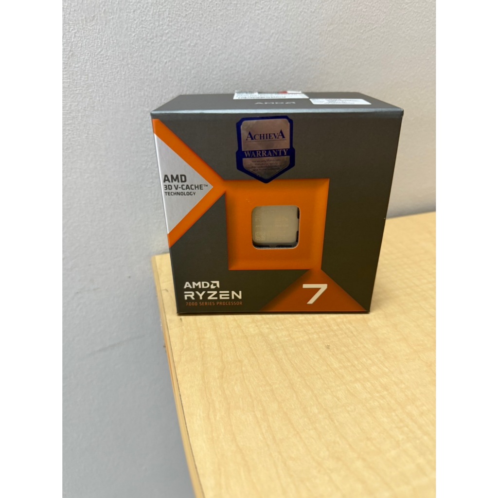 CPU (ซีพียู) AMD AM4 RYZEN 7 7800X3D (5.0GHz) 8C/16T R7 7800X3D ประกัน Achieva เหลือเยอะ (มือสอง)