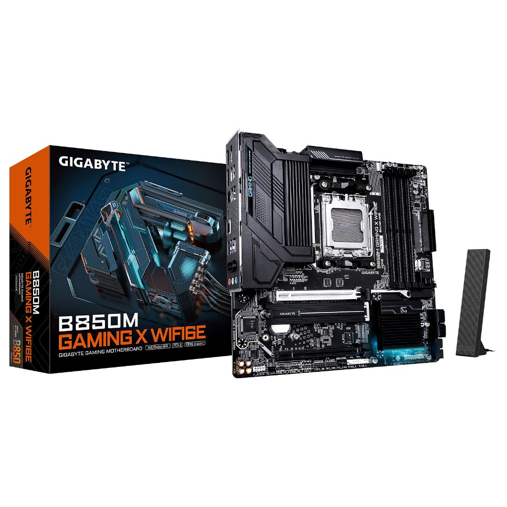 MAINBOARD (เมนบอร์ด) Gigabyte B850M GAMING X WIFI6E (Rev1.0)