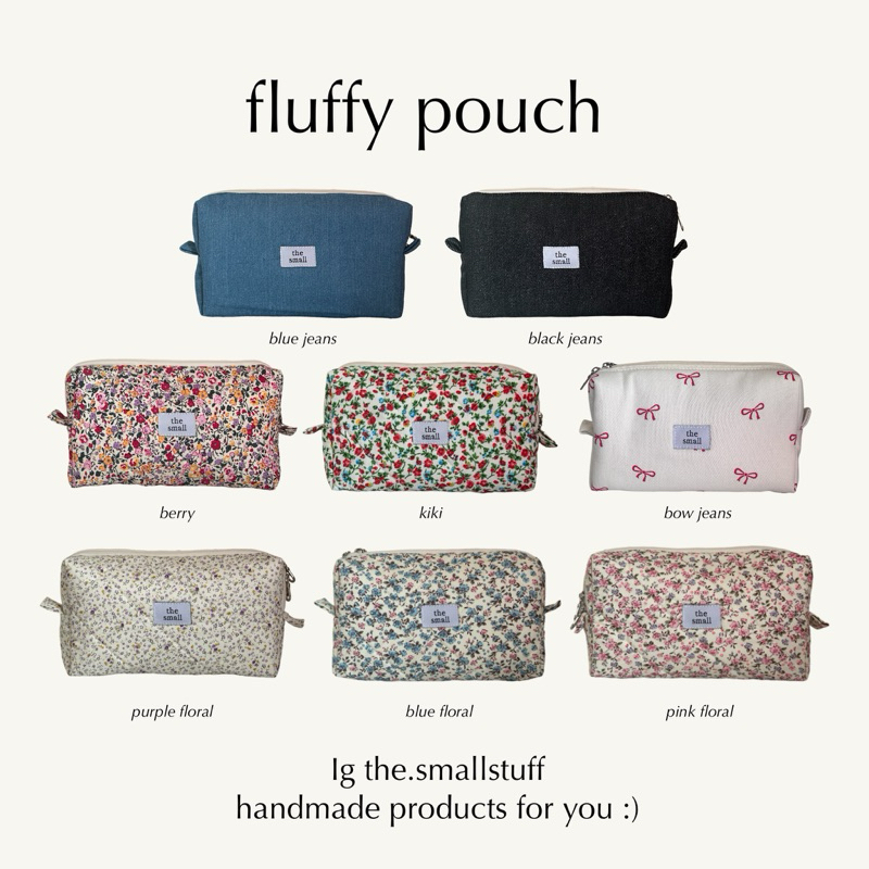 fluffy pouch | กระเป๋าอเนกประสงค์ !!