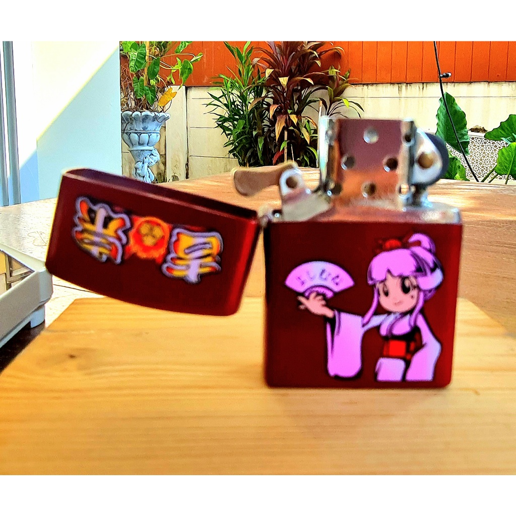 ไฟแช็ค แฟนซี #จีน ใช้กับน้ำมัน ZIPPO จะดีมาก