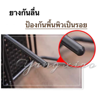 Yac💕(Cod)ชุดโต๊ะรับแขก โต๊ะกาแฟในสวน เฟอร์นิเจอร์ในสวน ทนแดดฝน แข็งแรงทนทาน