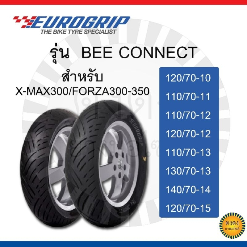 Eurogrip รุ่น BEE CONNECT ขอบ10,11,12,13,15,14 ครบ จบที่โพสด์เดียว