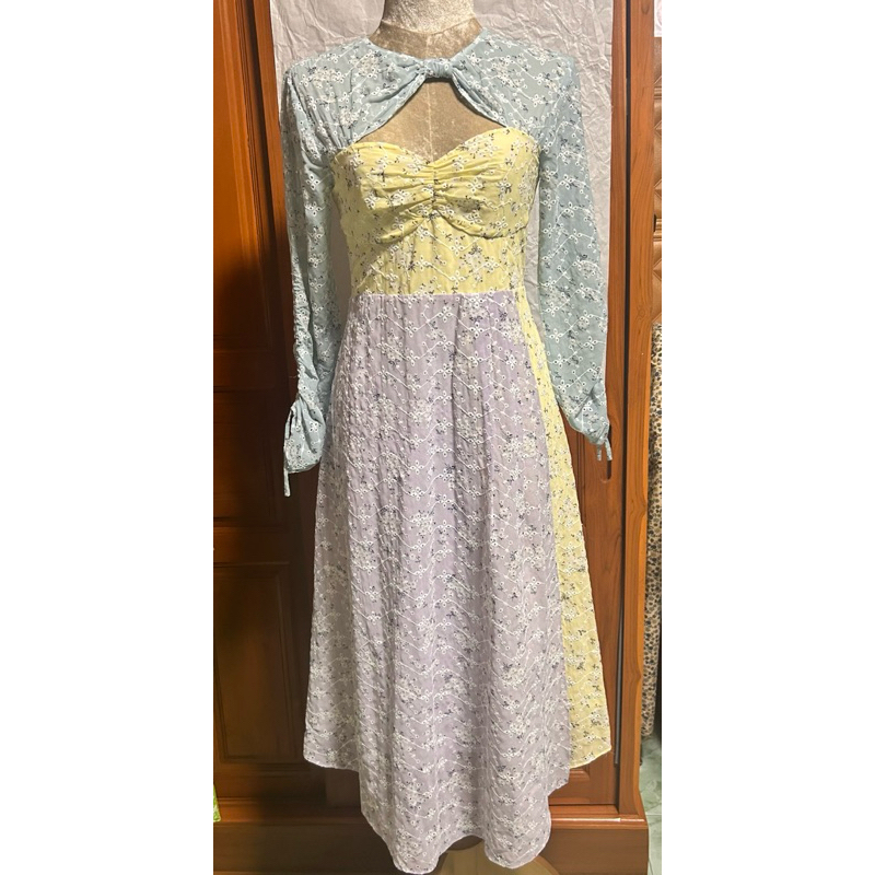 เดรสMatter Maker ไซส์ XS 32-24-34 ใหม่ป้ายห้อย ไม่มีตำหนิ