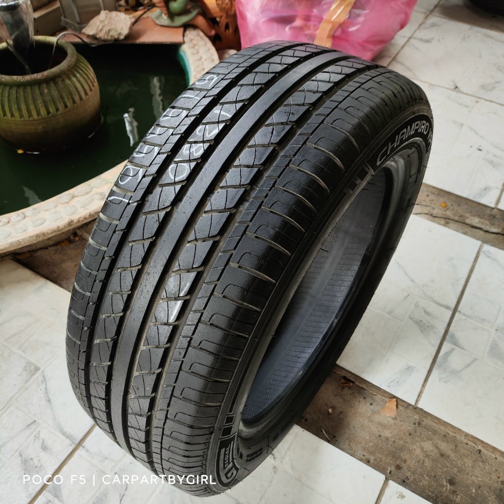 (ราคาต่อเส้น) ยาง% GTRadial รุ่น Champiro VP1 ขนาด 195/55R15 ปี21 (0821) มี 1 เส้น
