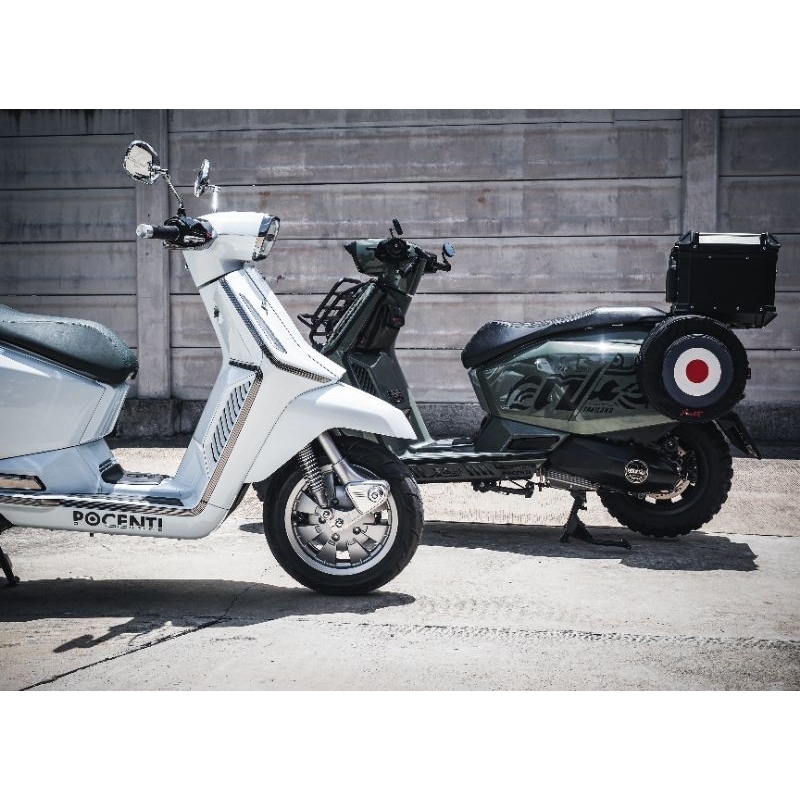 ฮิต!!! Sticker Pocenti สติกเกอร์ไดคัท ติดที่วางเท้า Lambretta หล่อ ลงตัวไปกับ แลมเบรตต้า ติดได้ทุกรุ่น : Pocenti Scooter - รูปที่ 5