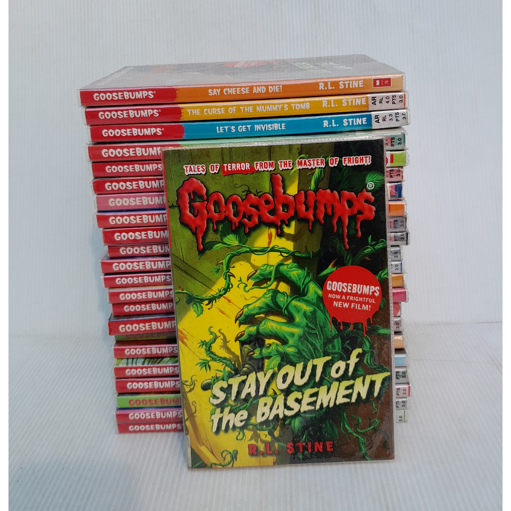 S24 Goosebumps set 4 หนังสือมือสอง ปกอ่อน